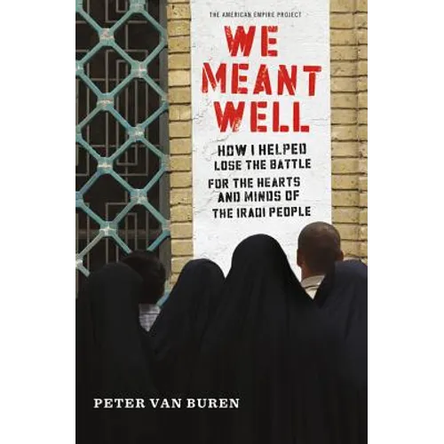 We Meant Well - Paperback