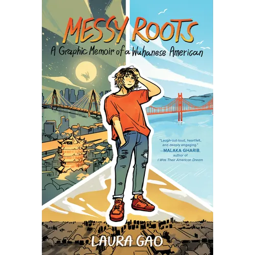 Messy Roots: A Graphic Memoir of a Wuhanese American - Paperback