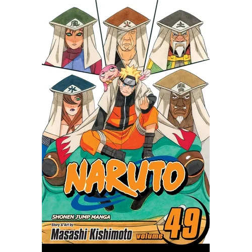 Naruto, Vol. 49: The Gokage Summit Commences - Paperback