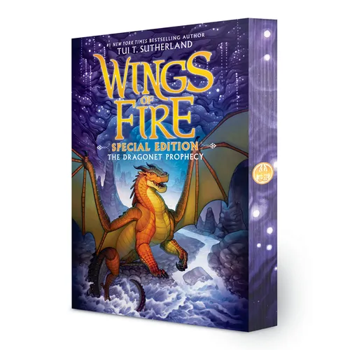 The Dragonet Prophecy: Special Edition (Stenciled Edges) (Wings of Fire Book One) - Paperback