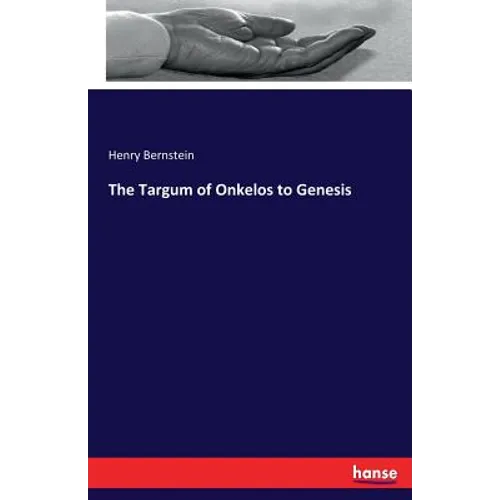 The Targum of Onkelos to Genesis - Paperback