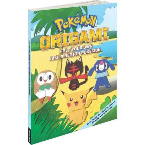 Pokémon Origami: Fold Your Own Alola Region Pokémon