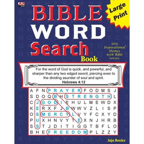 BIBLE WORD Search Book - Paperback