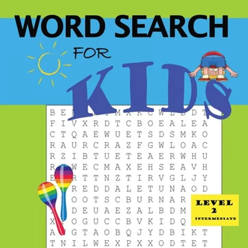 Word Search for Kids Level 2 - Paperback