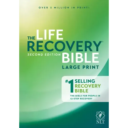 Life Recovery Bible NLT, Large Print - Paperback