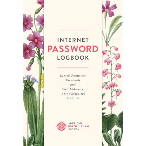 Internet Password Logbook - Hardcover