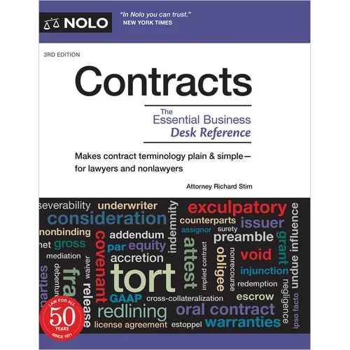 Contracts: The Essential Business Desk Reference - Paperback