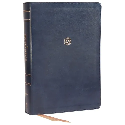 Niv, the Woman's Study Bible, Leathersoft, Blue, Full-Color: Receiving God's Truth for Balance, Hope, and Transformation - Imitation Leather