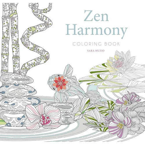 Zen Harmony Coloring Book - Paperback