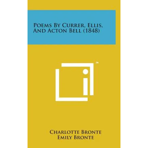 Poems by Currer, Ellis, and Acton Bell (1848) - Hardcover