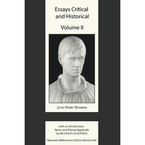 Essays Critical and Historical II - Hardcover