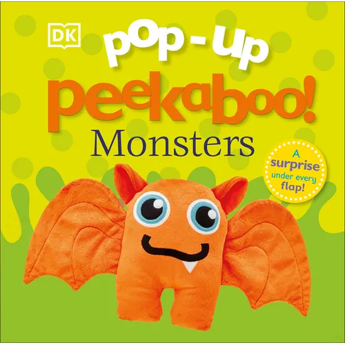 Pop-Up Peekaboo! Monsters: A Fuzzy Surprise Under Every Flap! - Board Book