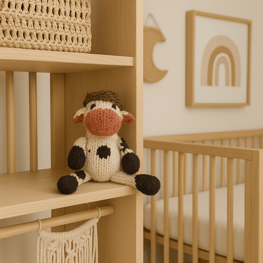 Wool Knit Buddy | Willa the Cow