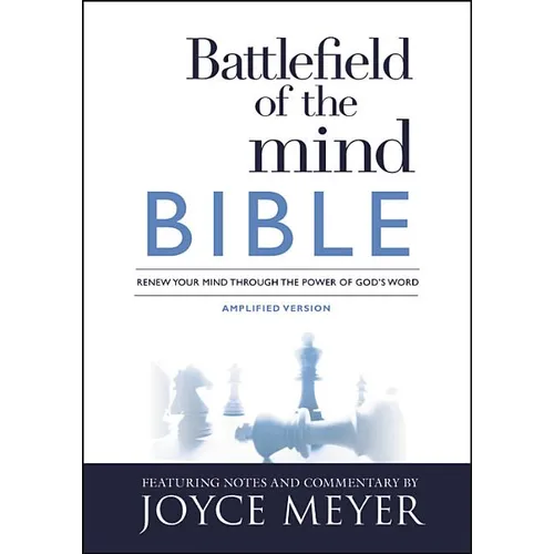 Battlefield of the Mind Bible: Renew Your Mind Through the Power of God's Word - Hardcover