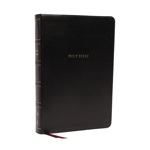 Nkjv, Reference Bible, Super Giant Print, Leathersoft, Black, Red Letter Edition, Comfort Print: Holy Bible, New King James Version - Imitation Leather