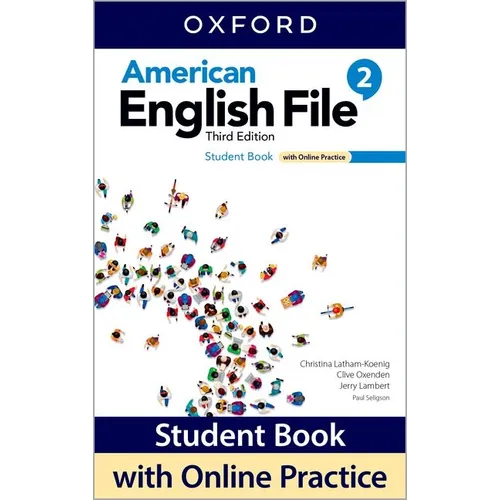 American English File 3e Student Book 2 and Online Practice Pack - Paperback