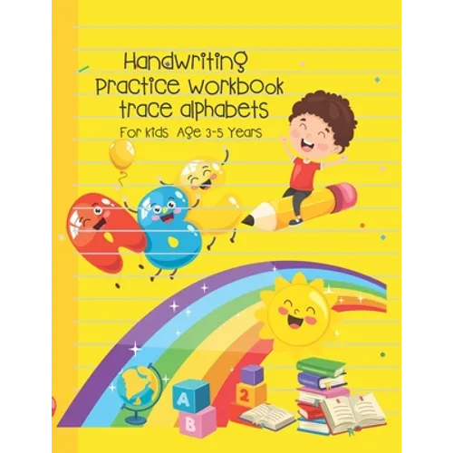 Handwriting Practice workbook trace alphabets: ABC Alphabet Handwriting Practice workbook for kids, Preschool writing paper Notebook, for Pre K, Kinde - Paperback