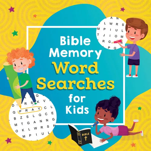 Bible Memory Word Searches for Kids - Paperback