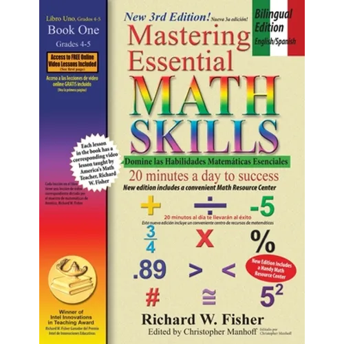Mastering Essential Math Skills Book 1, Bilingual Edition - English/Spanish - Paperback