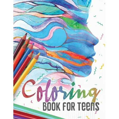 Teens Flower Colouring Book - Paperback