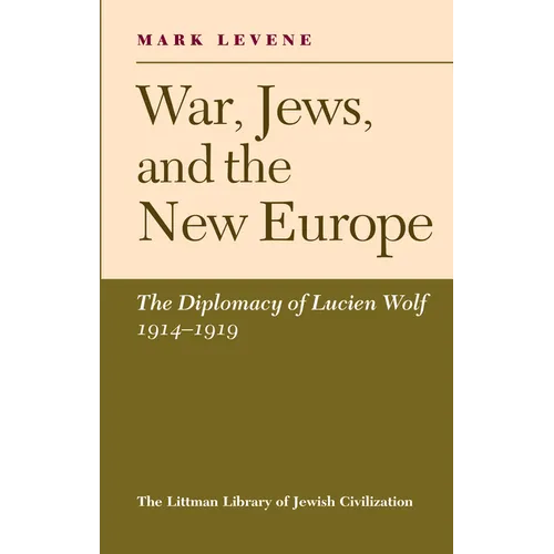 War, Jews and the New Europe - Paperback