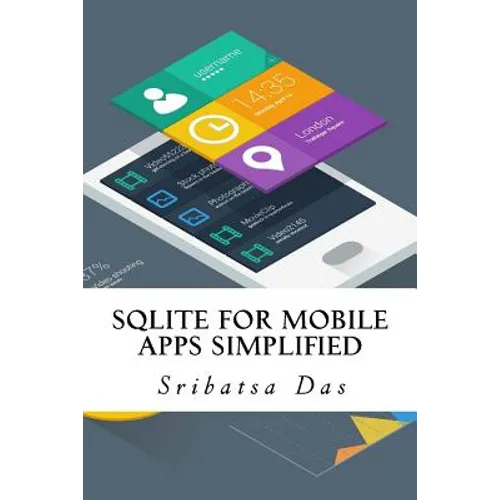 SQLite for Mobile Apps Simplified: Step by step details to create and access database from Android, BlackBerry and iPhone Apps - Paperback