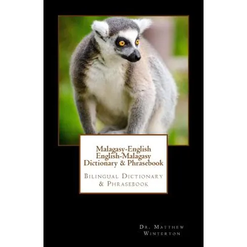 Malagasy-English English-Malagasy Dictionary & Phrasebook - Paperback