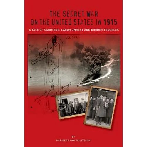 The Secret War on the United States in 1915: A Tale of Sabotage, Labor Unrest, and Border Troubles - Paperback