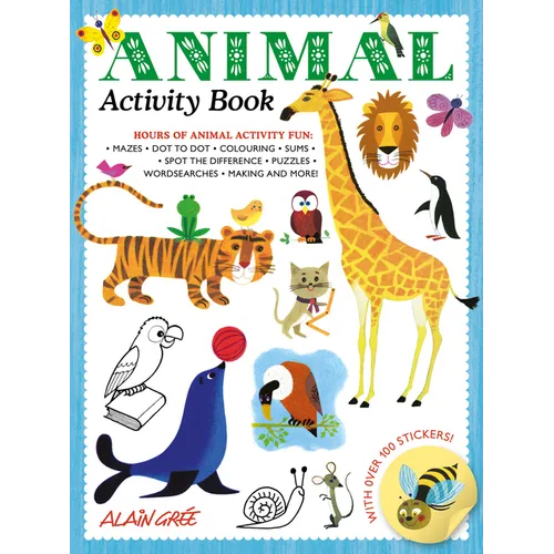 Animal Activity Book - Paperback