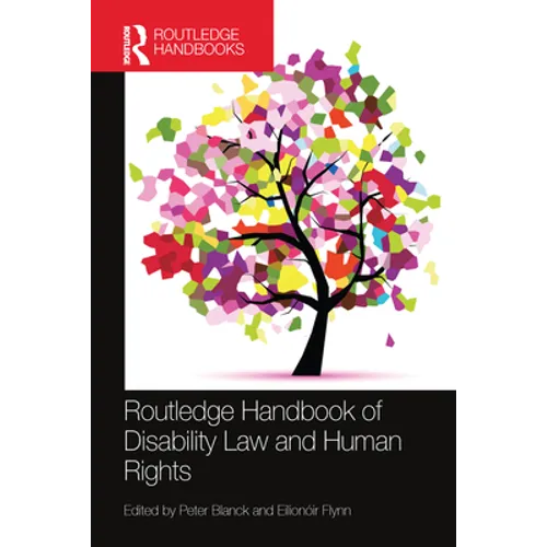 Routledge Handbook of Disability Law and Human Rights - Paperback