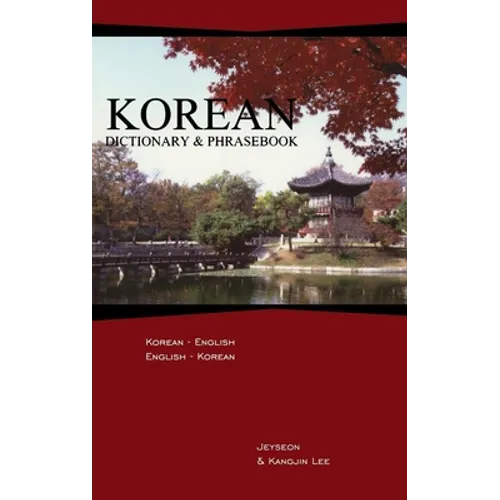 Korean Dictionary & Phrasebook: Korean-English/English-Korean - Paperback