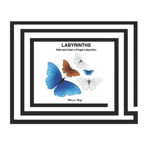 Labyrinths: Walk and Color a Finger Labyrinth(c) - Hardcover