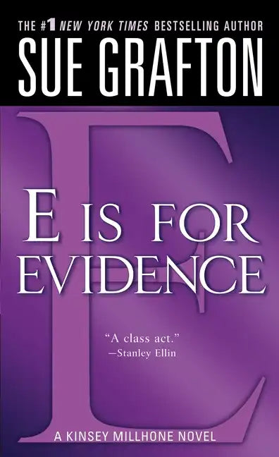 E Is for Evidence: A Kinsey Millhone Mystery - Paperback