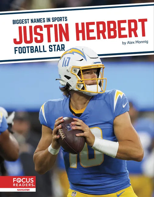 Justin Herbert: Football Star - Library Binding