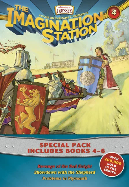 Imagination Station Books 3-Pack: Revenge of the Red Knight / Showdown with the Shepherd / Problems in Plymouth - Paperback