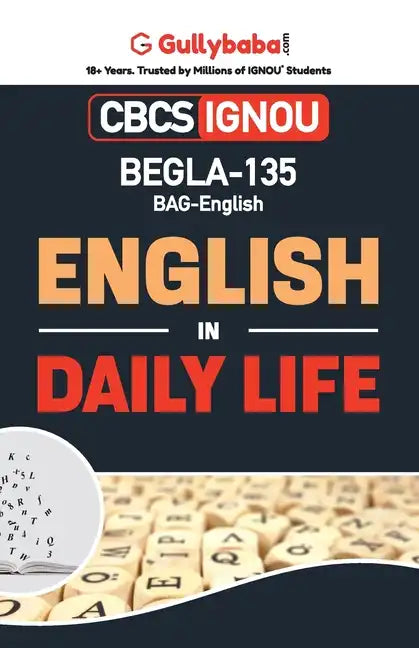 BEGLA-135 English in Daily Life - Paperback