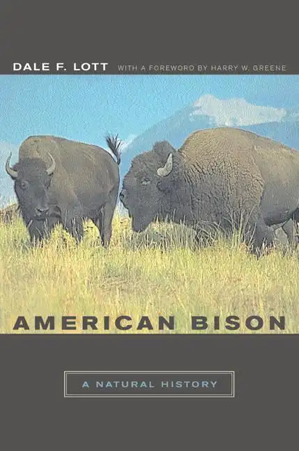 American Bison: A Natural History - Paperback