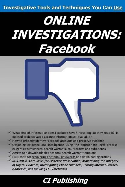 Online Investigations: Facebook - Paperback