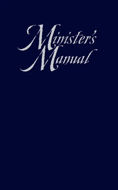 Ministers Manual 1998 - Paperback