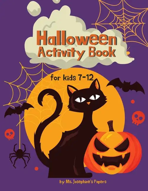 Halloween Activity Book: For kids 7 to 12 - Paperback