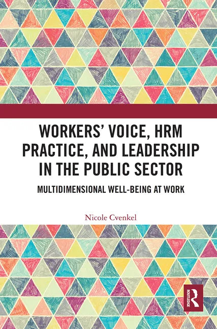 Workers' Voice, HRM Practice, and Leadership in the Public Sector: Multidimensional Well-Being at Work - Paperback