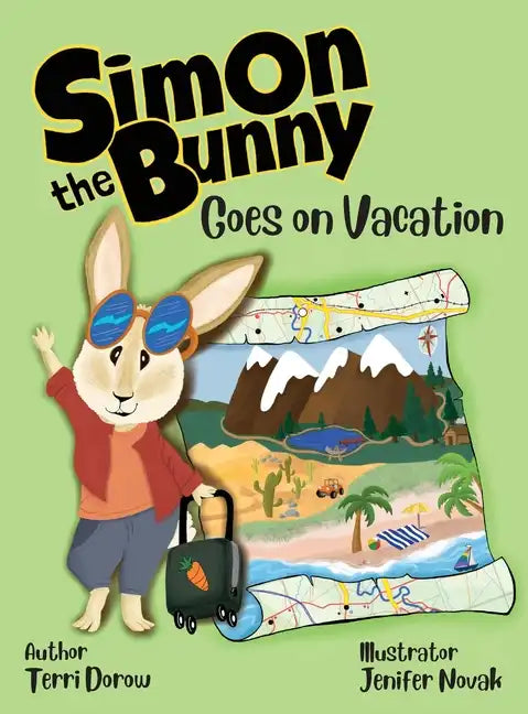 Simon the Bunny Goes on Vacation - Hardcover
