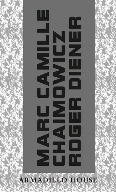 Armadillo House: A Conversation Between Marc Camille Chaimowicz and Roger Diener - Paperback