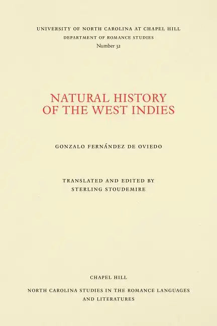 Natural History of the West Indies - Paperback