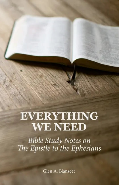 Everything We Need: Bible Study Notes on the Epistle to the Ephesians - Paperback