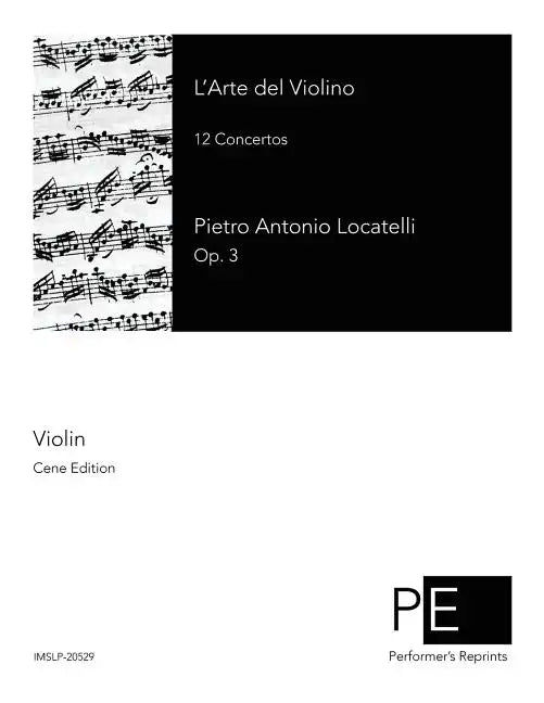 L'Arte del Violino: 12 Concertos - Paperback