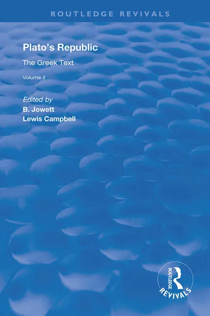 Plato's Republic (Vol 2): The Greek Text - Paperback