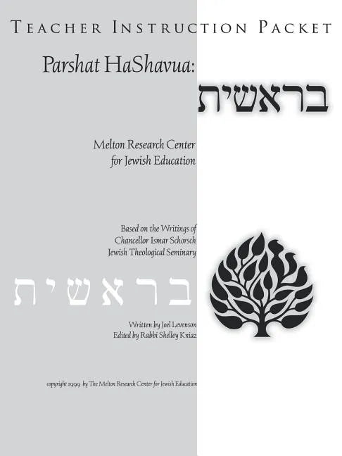 Parshat HaShavuah: Genesis (Teacher's Guide Bereshit) - Paperback