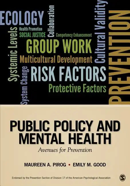 Public Policy and Mental Health: Avenues for Prevention - Paperback