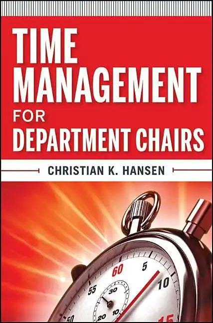 Time Management for Department Chairs - Paperback